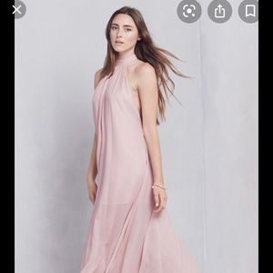 Reformation Isabel Dress NEW in dusty rose